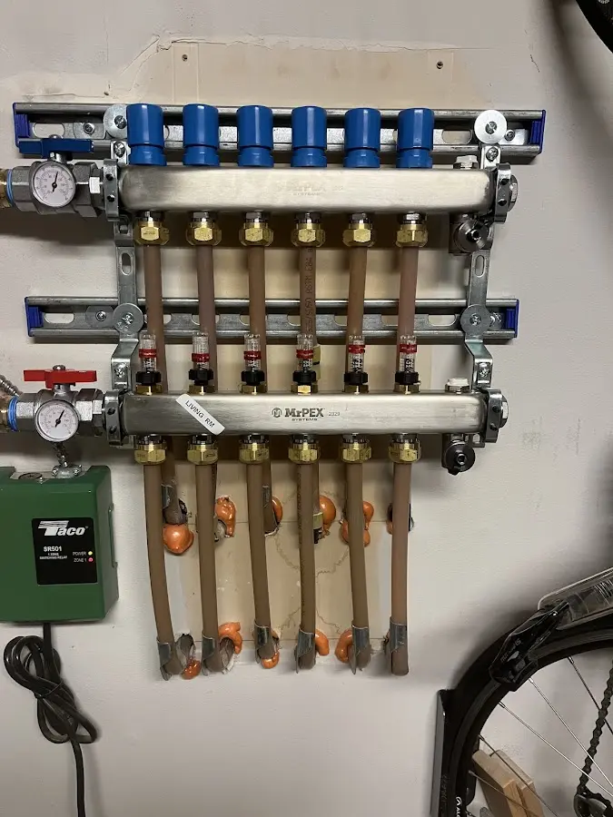 Plumber performing Water Heater Repair at a residential property in Lyndhurst